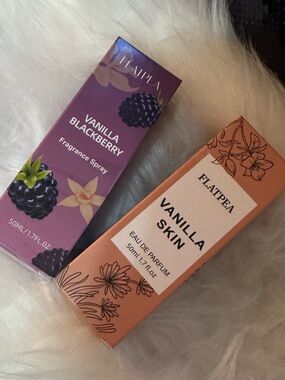 Vanilla Skin & Vanilla Blackberry Fragrance Spray - Pink & Purple